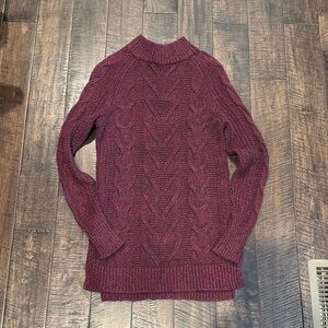 Old Navy women's Maroon Turtleneck Sweater size S
